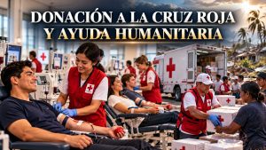 Una nueva colaboración con la Cruz Roja Americana fortalecerá recolección de sangre, laboratorios, vehículos de respuesta y asistencia tras un supertifón